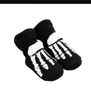 Halloween Baby Booties with gripper bottom